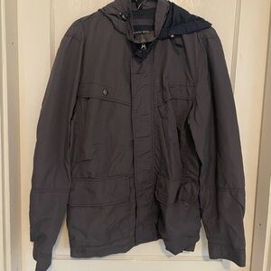 Lands' End Men's Charcoal Lightweight Jacket